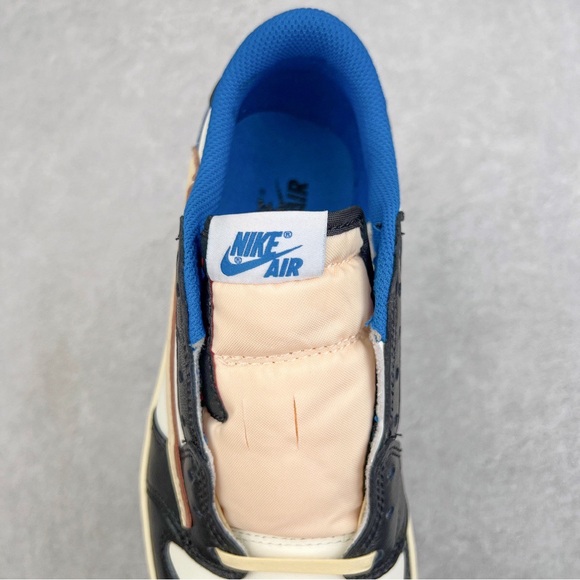 Travis Scott X Air Jordan 1 Low Fragment Design